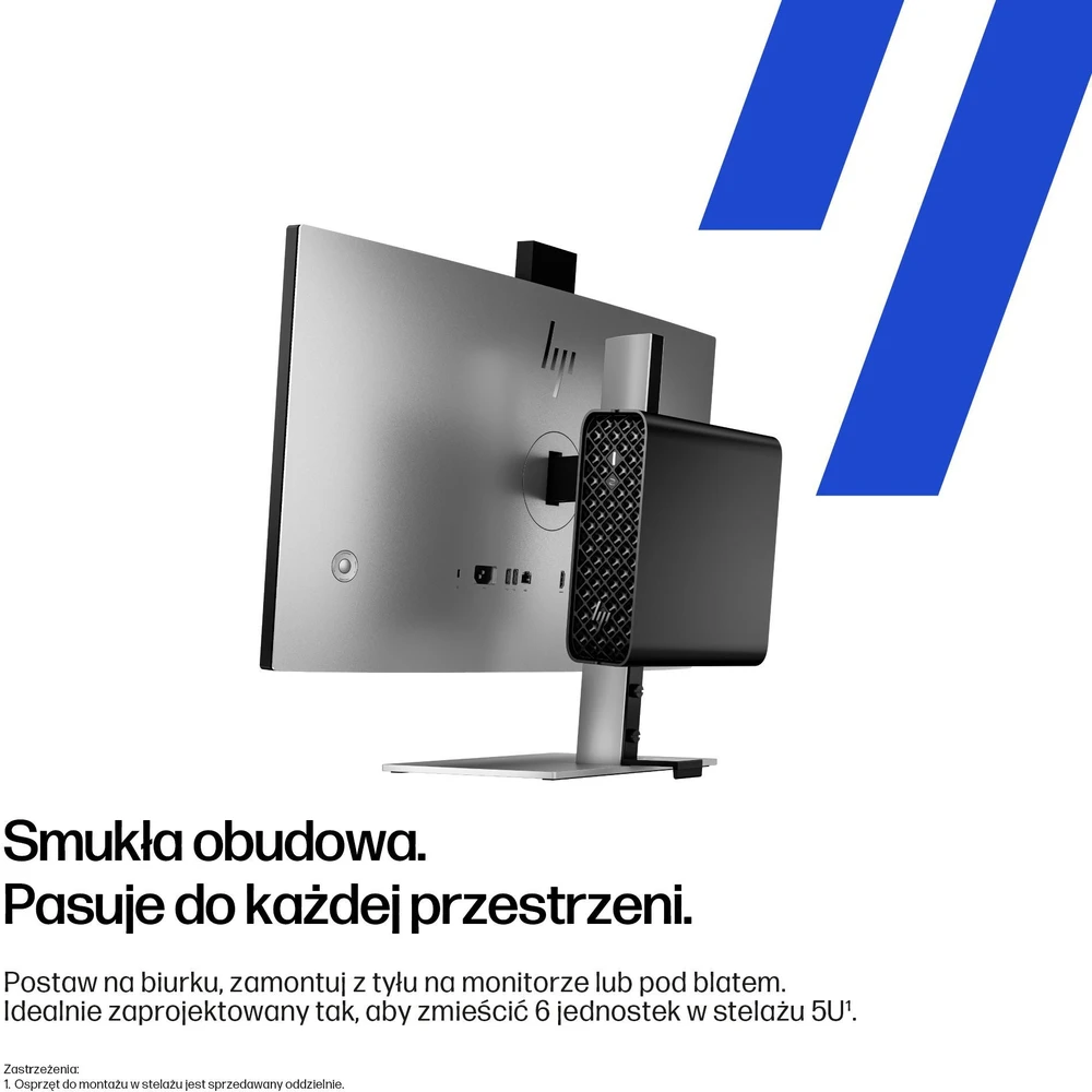 HP DN8A5ET asmeninis kompiuteris / darbo stotis su Intel Core Ultra 7 265 procesoriumi, 32 GB DDR5-SDRAM, 1 TB SSD ir NVIDIA RTX A1000, „Windows 11 Pro Mini“.