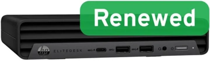 HP Renewed Grade A | EliteDesk 800 G6 Desktop Mini | Intel Core i5 | i5-10500T | 8 GB | SSD | 256 GB | Intel UHD Graphics 630 | Wi-Fi | Windows 11 Pro