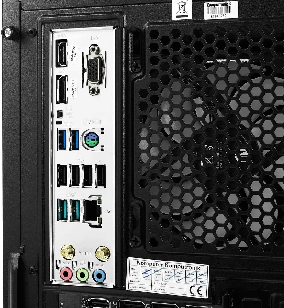 Infinity R590 [C35] Ryzen 5 | RTX 5060 | 64GB | 4TB+8TB | W11H