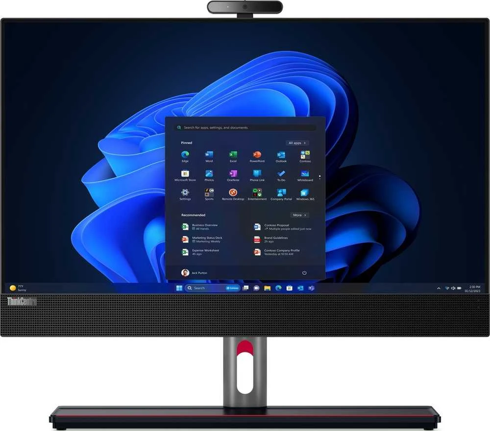 Stacionarus kompiuteris Lenovo „ThinkCentre M90a Gen 5“ – „Core i5-14500“ | 23,8 colio – FHD 16 GB | 512 GB | W11P