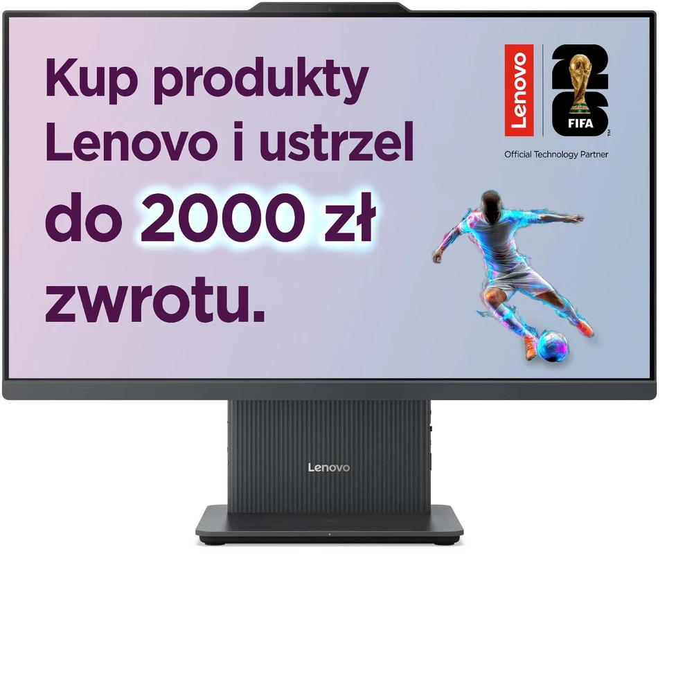 Stacionarus kompiuteris Lenovo IdeaCentre AIO 24ILL11 Ultra 7 256V 23,8" FHD IPS 250 nitų 100 Hz AG 16 GB LPDDR5X-8533 512 GB SSD Intel Arc Graphics 140V 5.0 MP internetinė kamera Ne OS Pilkas Luna
