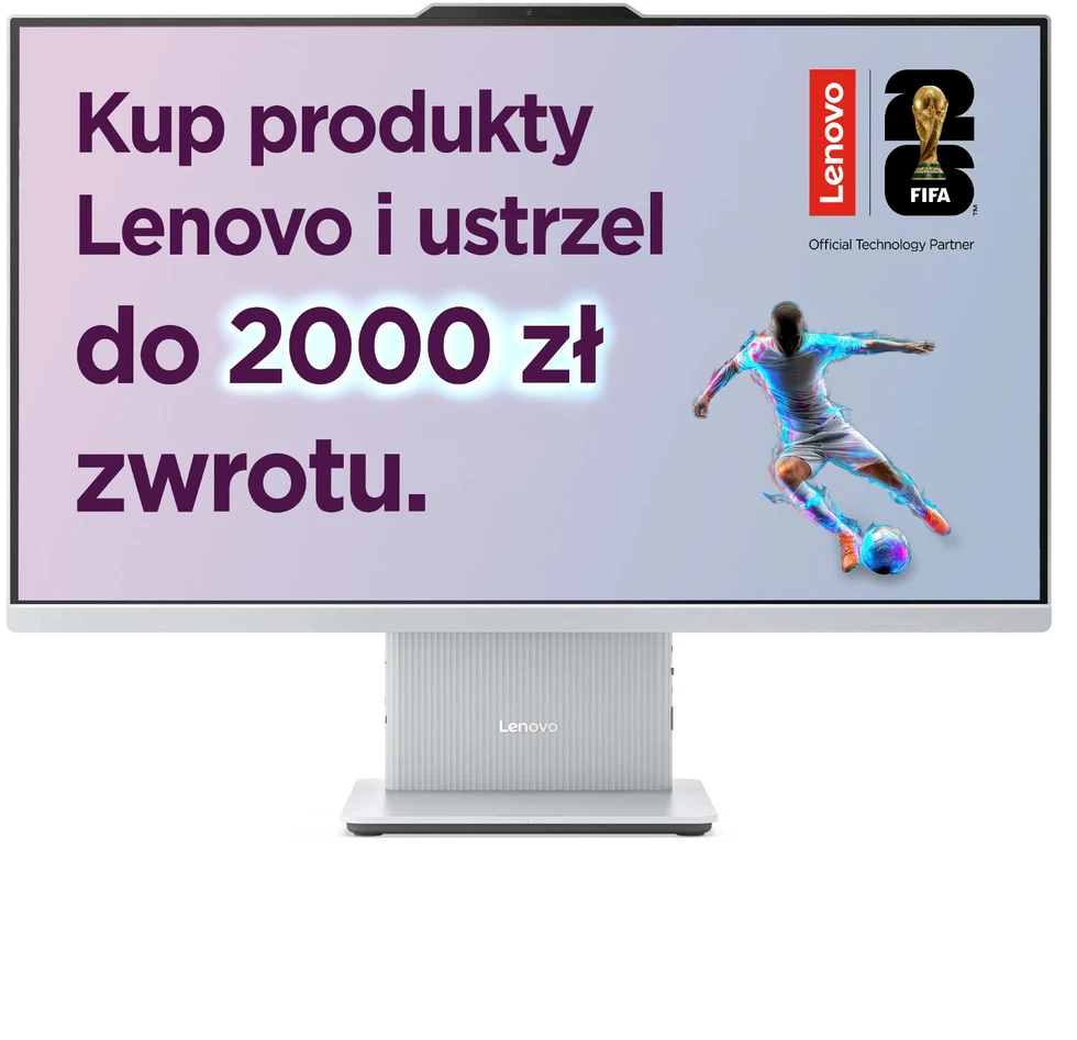 Stacionarus kompiuteris Lenovo IdeaCentre AIO 27ILL11 Ultra 5 226V 27" FHD IPS 300 nitų LBL AG 16GB LPDDR5X-8533 512GB SSD Intel Arc Graphics 130V 5.0MP kamera Windows 11 Cloud Pilkas
