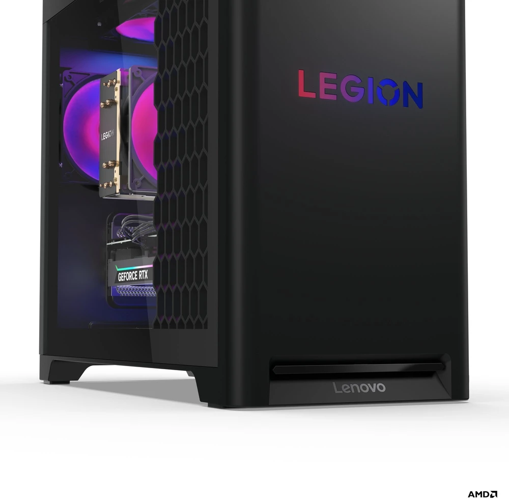 Stacionarus kompiuteris Lenovo Legion T5 30AGB10 Ryzen 7 7700X 32GB DDR5 5600 2TB SSD GeForce RTX 5070 12GB Windows 11 Eclipse Juodas