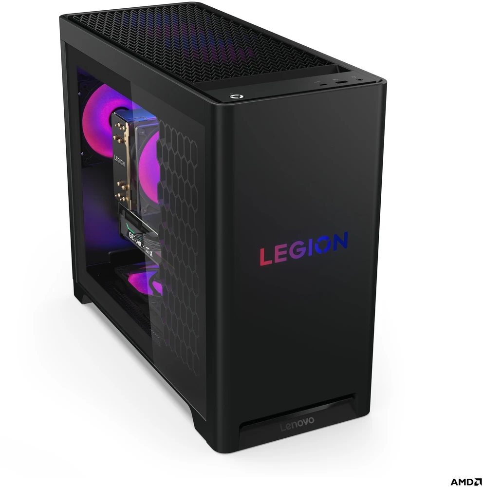 Stacionarus kompiuteris Lenovo Legion T5 30AGB10 Ryzen 7 7700X 32GB DDR5 5600 2TB SSD GeForce RTX 5070 12GB Windows 11 Eclipse Juodas