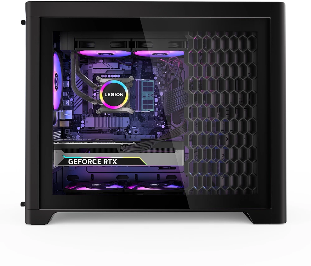 Lenovo Legion T5 30IAX10 Intel Core Ultra 7 255HX 32 GB DDR5-SDRAM 2 TB SSD NVIDIA GeForce RTX 5070 Ti Windows 11 Home Tower PC Juodas