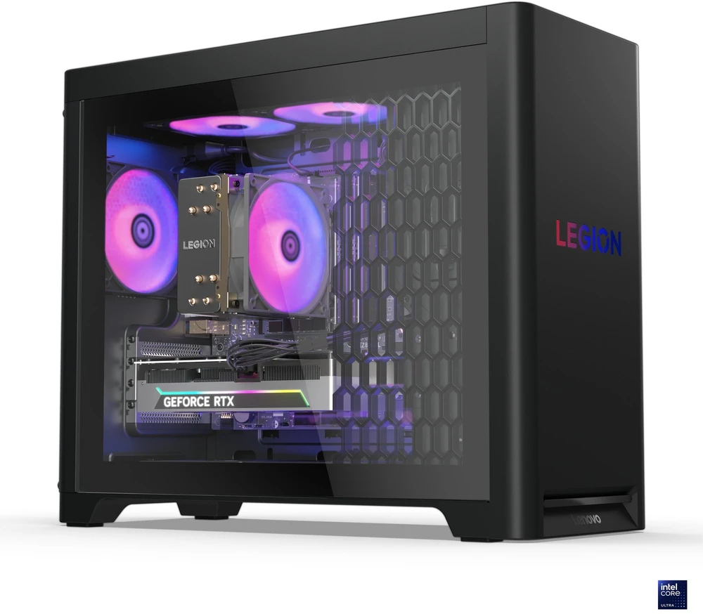 Stacionarus kompiuteris Lenovo Legion T5 30IAS10 Ultra 5 225 32GB DDR5 5600 SSD 1TB GeForce RTX 5060 8GB 500W Win11 Eclipse Juodas
