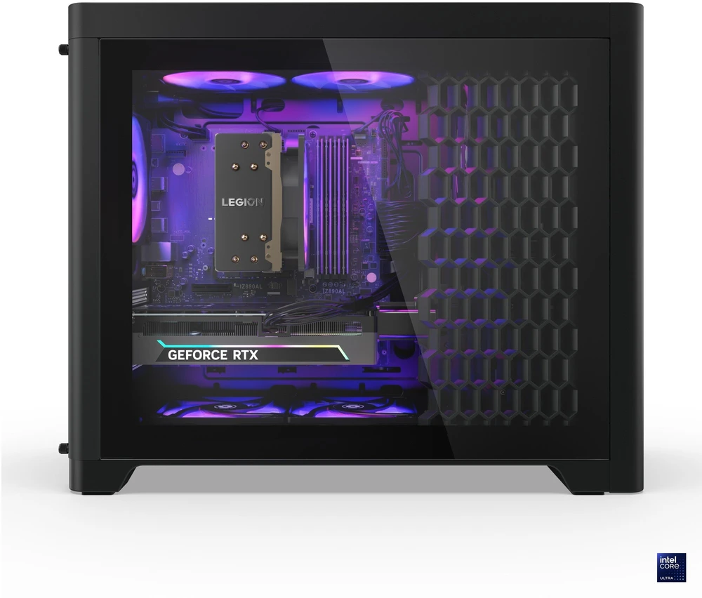 Stacionarus kompiuteris Lenovo Legion T5 30IAS10 Ultra 5 225 32GB DDR5 5600 SSD 1TB GeForce RTX 5060 Ti 8GB 500W Win11 Eclipse Juodas