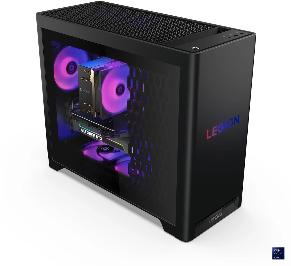 Stacionarus kompiuteris Lenovo Legion T5 30IAS10 Ultra 5 225 32GB DDR5 5600 SSD 1TB GeForce RTX 5060 Ti 8GB 500W Win11 Eclipse Juodas