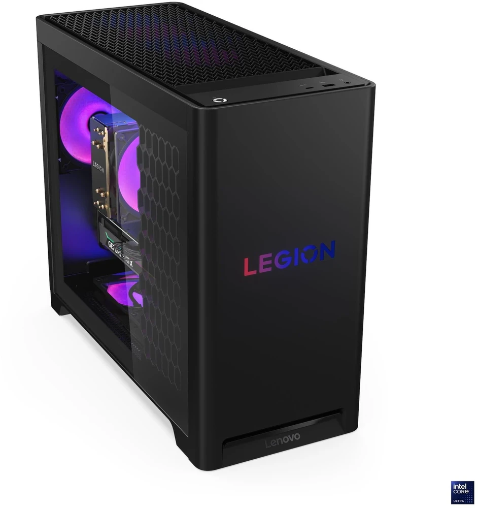 Stacionarus kompiuteris Lenovo Legion T5 30IAS10 Ultra 5 225 32GB DDR5 5600 SSD 1TB GeForce RTX 5060 Ti 8GB 500W Win11 Eclipse Juodas