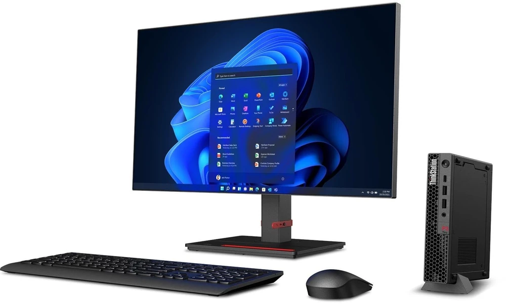 LENOVO asmeninis kompiuteris „ThinkStation“ / „Workstation P3 Tiny G2“ - „Ultra7 265“, 16 GB, 512 SSD, W11P