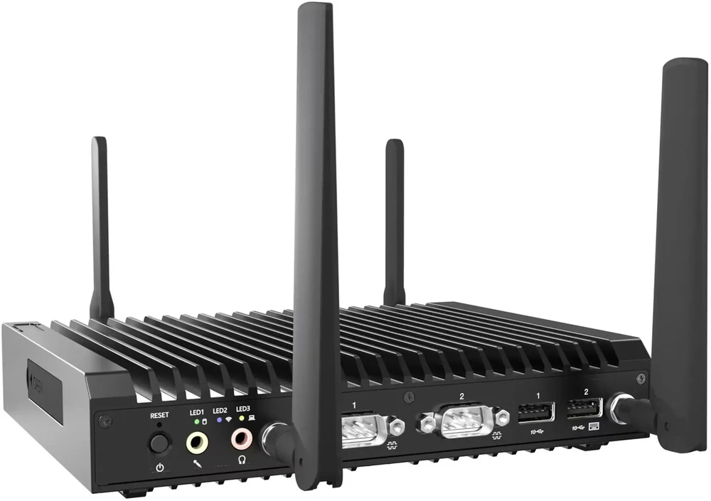 Kompiuteris Lenovo LENOVO ThinkEdge SE10 Intel Atom x6425RE 8GB 256GB SSD M.2 PCIe Wi-Fi 6E+BT 5.1 IGEL 3Y OS