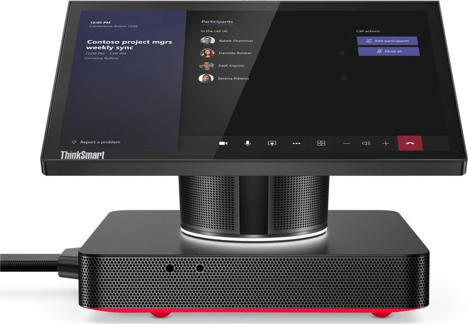 Stacionarus kompiuteris LENOVO ThinkSmart Hub Intel Core i5-8365UE 10,1 colio FHD 16 GB DDR4 256 GB SSD M.2 2280 PCIe Intel HD Graphics W10IOT 3YR Vietoje