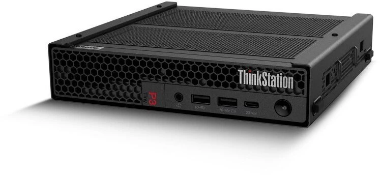 Lenovo ThinkStation P3 Tiny Gen 2 kompiuteris, Intel Core Ultra 7 265, 32 GB DDR5-SDRAM, 512 GB SSD, NVIDIA T1000, Windows 11 Pro, Stanowisko Juodas