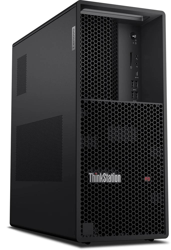 Stacionarus kompiuteris Lenovo „ThinkStation P3 Tower“ 2 kartos „Intel Core Ultra 7 265“ 32 GB DDR5-SDRAM 512 GB SSD „Windows 11 Pro“ darbo stotis