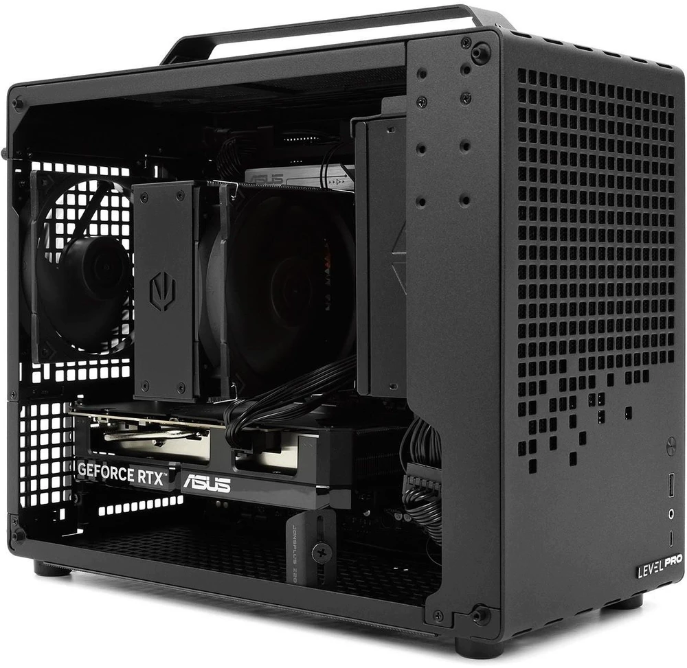 Stacionarus kompiuteris Lenovo Level PRO [H16] Ultra 5 | RTX 5060 Ti 16GB | 64GB | 2TB+4TB | W11 Pro