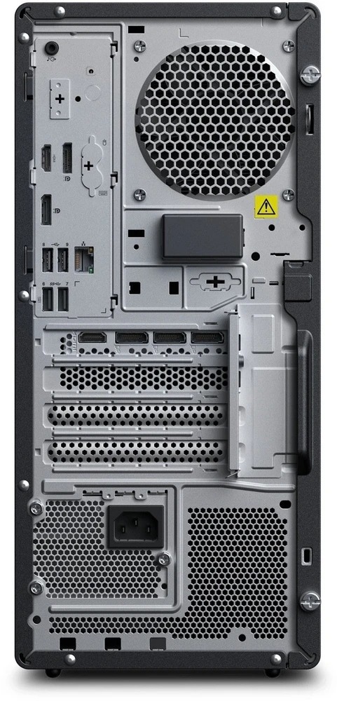 LENOVO ThinkStation/Workstation P2 Tower G2 stacionarus kompiuteris - Ultra7 265K, 32 GB, 1 TBSSD, RTX A400 4 GB, be DVD disko, LPT prievadas, W11P