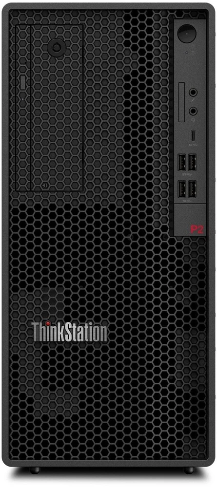 LENOVO ThinkStation/Workstation P2 Tower G2 stacionarus kompiuteris - Ultra7 265K, 32 GB, 1 TBSSD, RTX A400 4 GB, be DVD disko, LPT prievadas, W11P