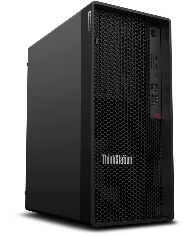 LENOVO ThinkStation/Workstation P2 Tower G2 stacionarus kompiuteris - Ultra7 265K, 32 GB, 1 TBSSD, RTX A400 4 GB, be DVD disko, LPT prievadas, W11P