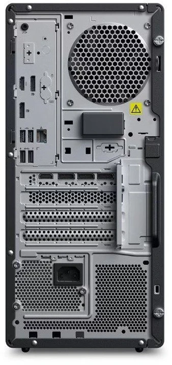 Stacionarus kompiuteris Lenovo „ThinkStation P2 Tower“ su 2 kartos „Intel Core Ultra 7 265K“ procesoriumi, 64 GB DDR5-SDRAM, 2x1 TB SSD, „NVIDIA GeForce RTX 5070“, „Windows 11 Pro“ darbo stotis, Juodas