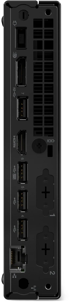 Kompiuteris Lenovo Lenovo ThinkCentre M75q Gen 5 12RQ - Tiny - Ryzen 5 8500GE / 3.4 GHz - RAM 16 GB - SSD 512 GB - TCG Opal Encryption 2, NVMe - Radeon 740M - 1GbE, Wi-Fi 6, Bluetooth, Wi-Fi 7 - WLAN: 802.11a/b/g/n/ac/ax/be, Bluetooth 5.4 - Windows 1