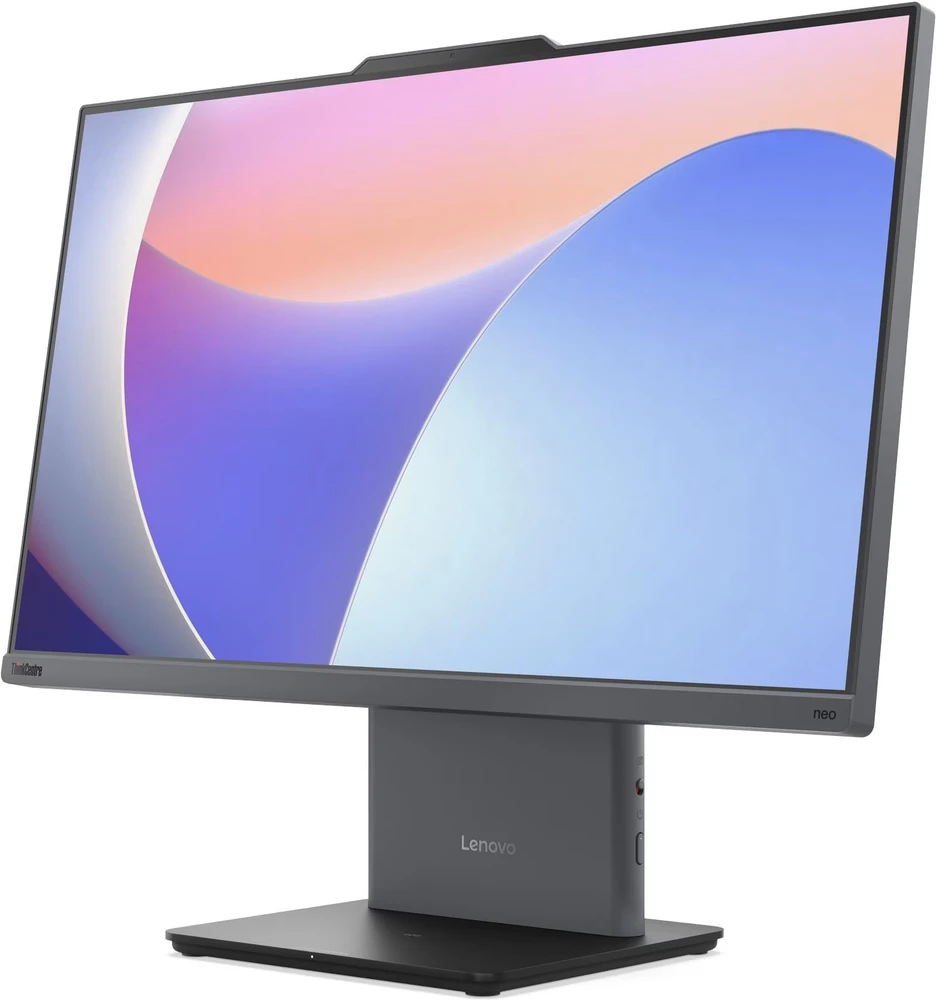 Lenovo ThinkCentre neo 50a 24 Gen 5 Intel Core 7 240H 60.5 cm (23.8") 1920 x 1080 pikselių Jutiklinis ekranas All-in-One PC 16 GB DDR5-SDRAM 1000 GB SSD Windows 11 Pro Wi-Fi 6 (802.11ax) Pilkas