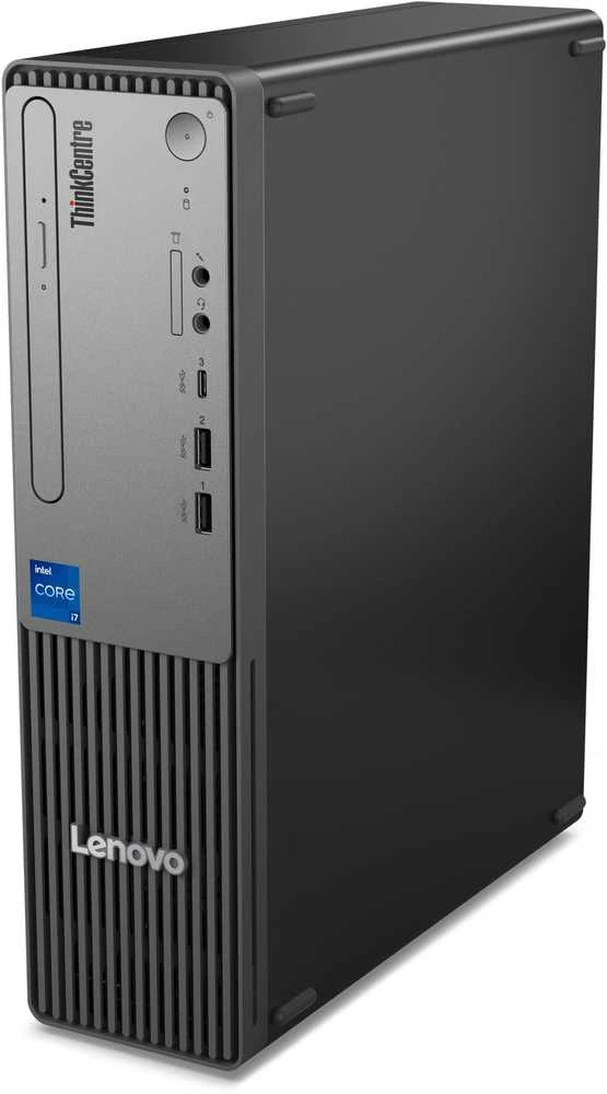 Stacionarus kompiuteris Lenovo ThinkCentre neo 50s Gen 5 Intel® Core™ i3 i3-14100 8 GB DDR5-SDRAM 256 GB SSD Windows 11 Pro SFF PC Juodas, Pilkas