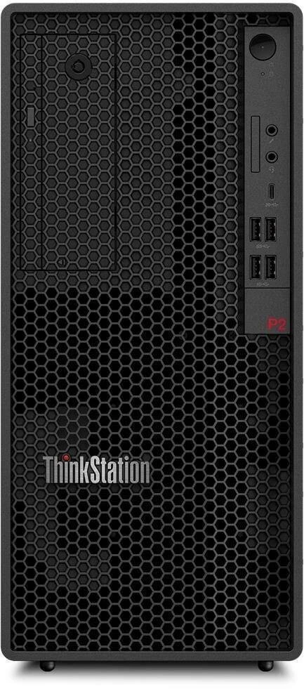 Stacionarus kompiuteris „Lenovo ThinkStation P2 Tower Gen 2“ 30JQ002PPB „Ultra 7“ 265K 64 GB 1000 SSD RTX 2000 „Ada W11Pro“ darbo stotis