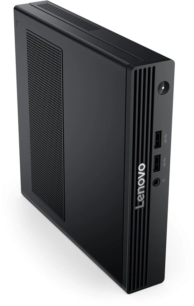 Stacionarus kompiuteris Lenovo V100q, Intel Core i3-N305, 16 GB DDR5, 512 GB SSD, Intel UHD Graphics, Windows 11 Pro, juodas (13GE001DPB)
