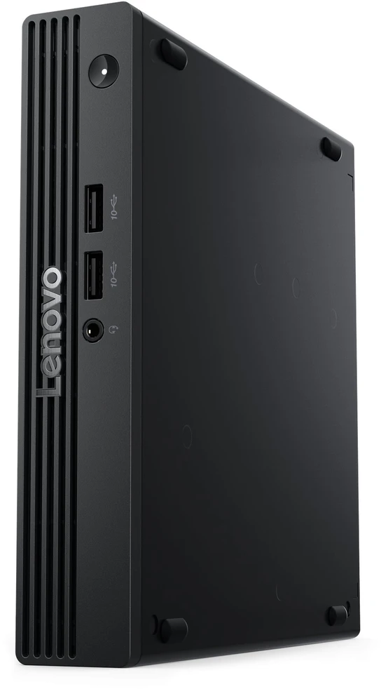 Stacionarus kompiuteris Lenovo V100q, Intel Core i3-N305, 16 GB DDR5, 512 GB SSD, Intel UHD Graphics, Windows 11 Pro, juodas (13GE001DPB)