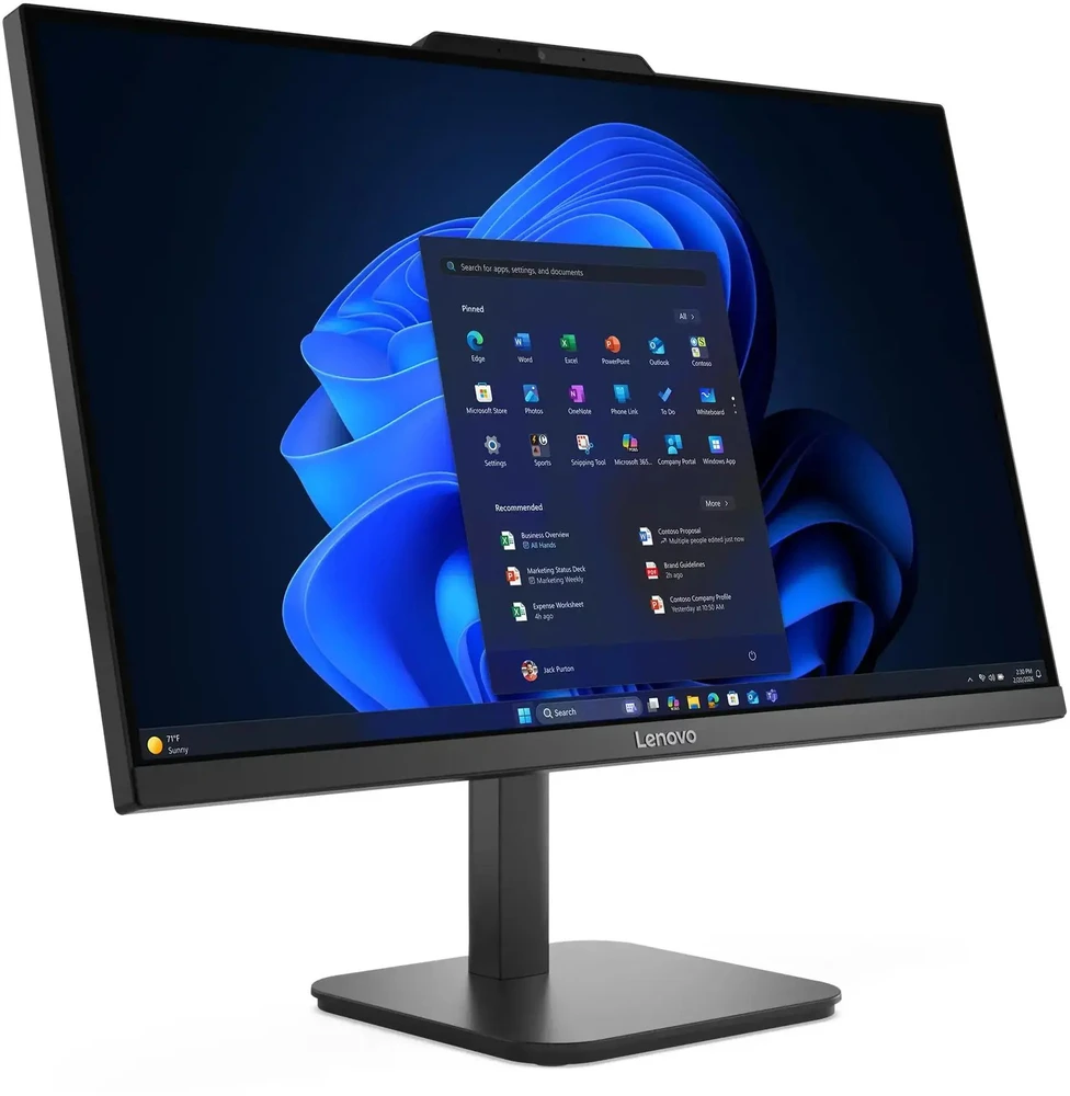 Stacionarus kompiuteris Komputer AiO Lenovo V105 24 13Q0000FPB AMD Ryzen 5 40 24" FHD 512SSD Int W11Pro