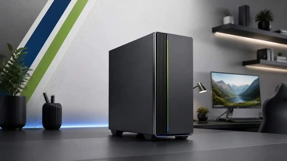 Stacionarus kompiuteris Level GO [E17] Ryzen 5 | RTX 5050 | 32GB | 2TB+4TB | W11H