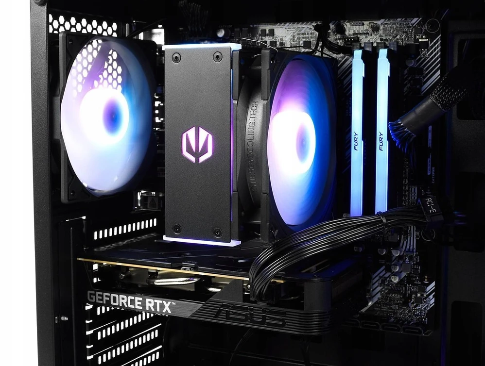 Stacionarus kompiuteris Level GO [E32] Ryzen 5 | RTX 5050 | 16GB | 1TB+4TB | W11H
