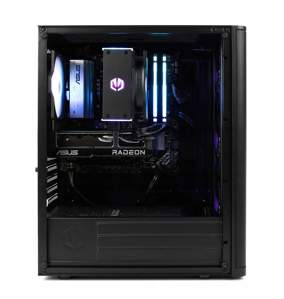 Stacionarus kompiuteris Level GO [I02] Ryzen 5 | RX 9060 XT 16GB | 32GB | 1TB | W11H