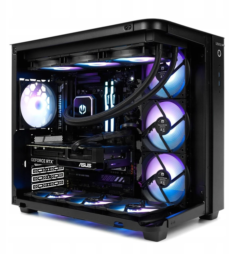 Stacionarus kompiuteris Level UP [J36] Ryzen 5 | RTX 5070 | 64GB | 4TB+8TB | W11 Pro