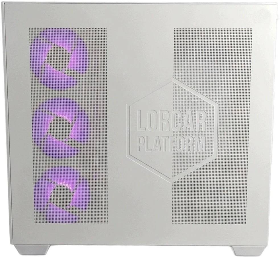 Stacionarus kompiuteris LORGAR žaidimų kompiuteris Advanced A201 Ryzen 5 7500F RTX 5060 Ti baltas