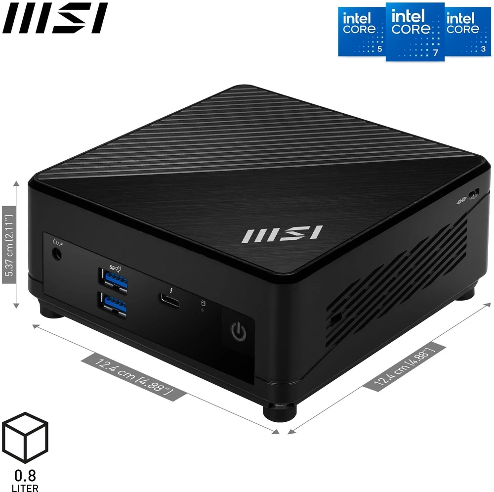 MSI Cubi 5 1M-632XAT i7-150U/16GB/512GB SSD Core7 150U be OS