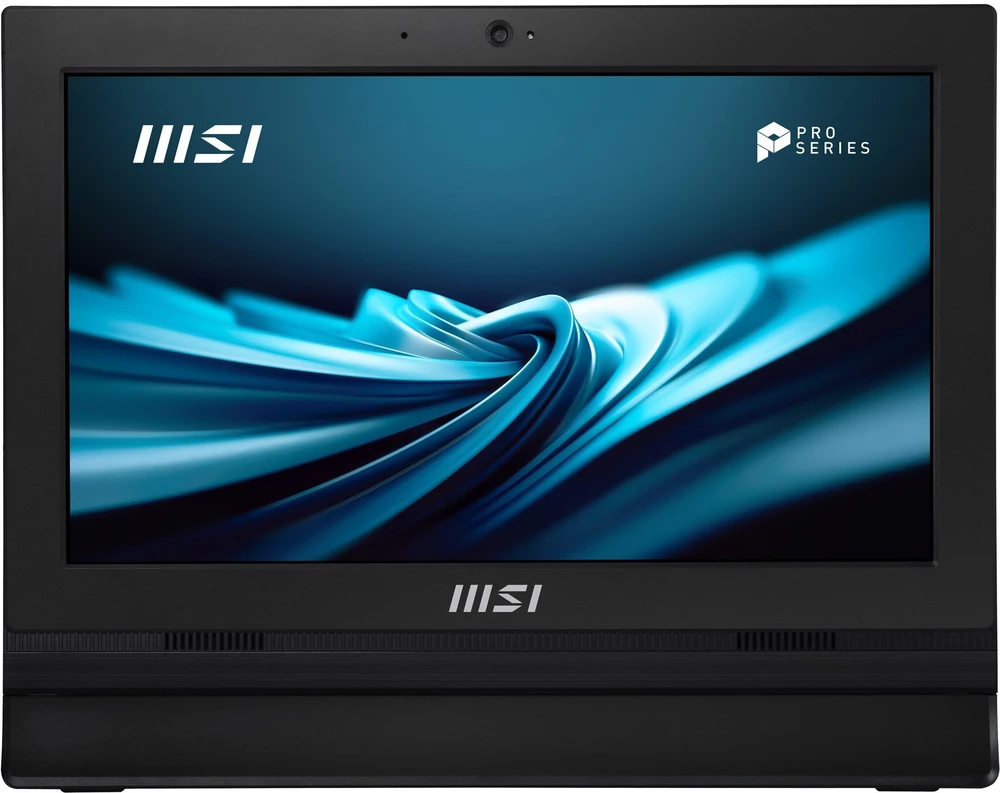 Stacionarus kompiuteris All-in-one MSI PRO AP162T ADL-042XEU Intel N100 / 8GB / 256GB SSD / 15.6″ FHD / NoOS / juodas