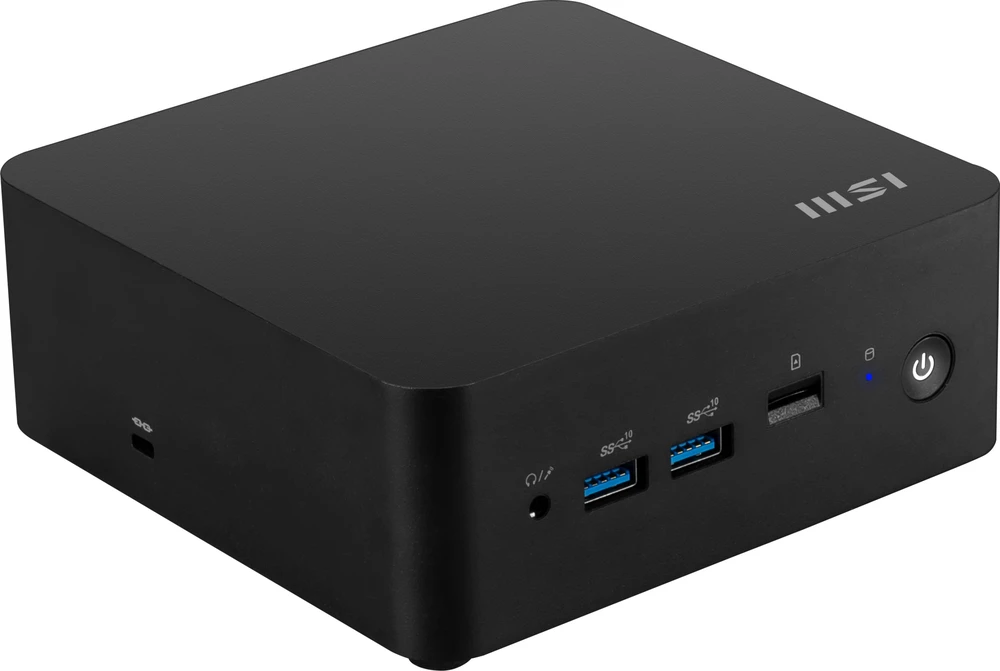 MSI CUBI NUC 1MG-014BEU Nešiojamoji plokštė: Intel Core 3 100U, RAM, HDD, 2YW