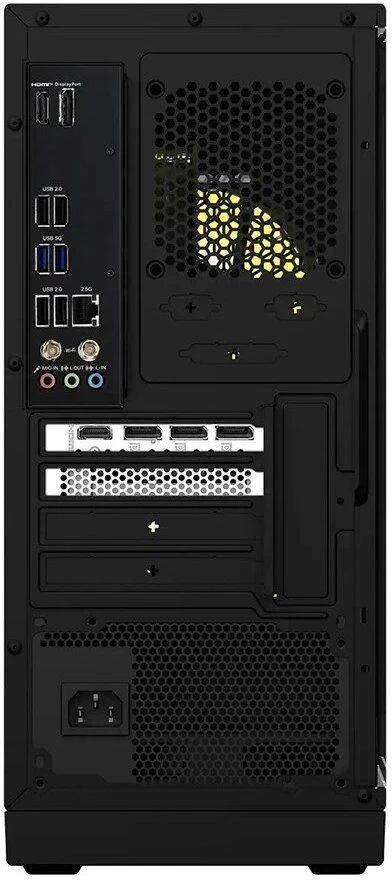 Stacionarus kompiuteris MSI MAG Infinite S AI 2NVL5-012XEU Core Ultra 5 225F 16GB DDR5 1TB SSD GeForce RTX 5060 8GB VENTUS 2X OC V1 AW-XB560NF (Wi-Fi 6E) Bluetooth 5.3 500W noOS