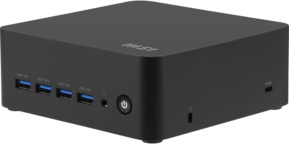 Komputer MSI MSI PC Cubi Z AI 8M-008BEU, R5 8645HS, N/A, N/A SSD, N/A, No OS, Juodas