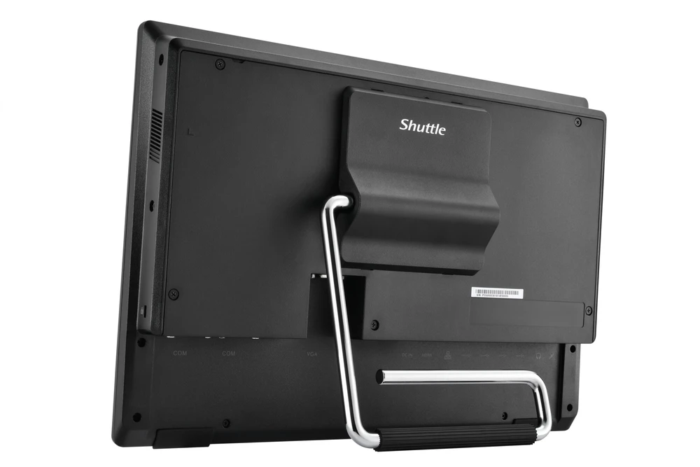 Kompiuteris Shuttle All-in-One P55U Celeron 7305 15.6" Jutiklinis WLAN HDMI 2x COM prievadas 90 W Juodas
