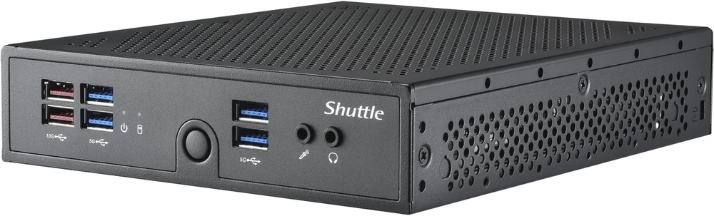 Komputer Shuttle Barebone XPC slim DS50U5 Intel Core i5-1335U 8GB 2xM.2 1xSATA 1xHDMI 1xDP 1xVGA Juodas (DS50U5_BUNDLE_8GB)
