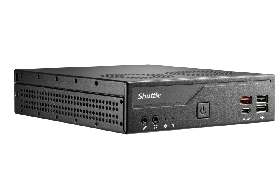 Komputer Shuttle Barebone XPC slim LGA1851 2xSODIMM 1xSATA 1xM.2 NoOS (DH810S)