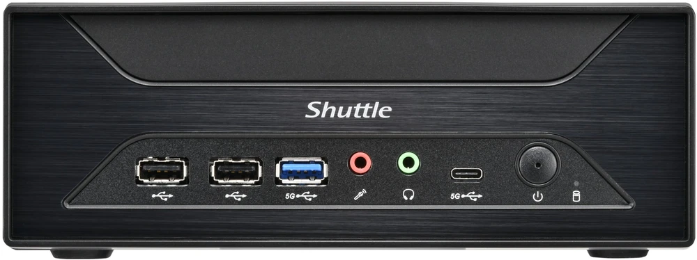 Komputer Shuttle Barebone XPC slim XH810 LGA1851 2xSODIMM DDR4 2xM.2 2xSATA
