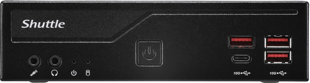 Shuttle DB860 asmeninio kompiuterio / darbo stoties platforma 1,35L dydžio kompiuteris Juoda Intel B860 LGA 1851 (Socket V1)