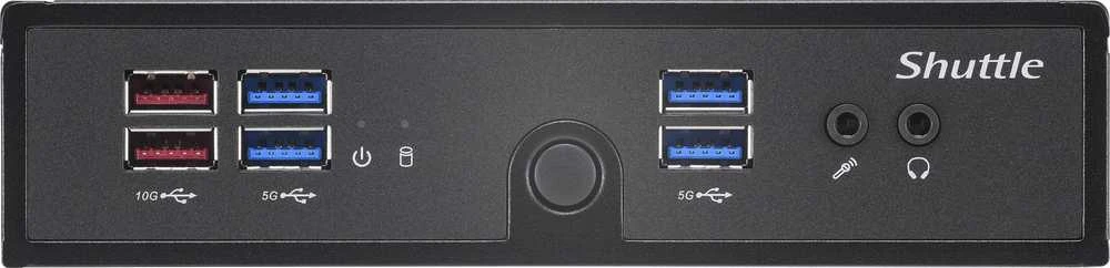 Shuttle DS50U5 asmeninio kompiuterio / darbo stoties platforma 1,3L dydžio kompiuteris Juoda i5-1335U