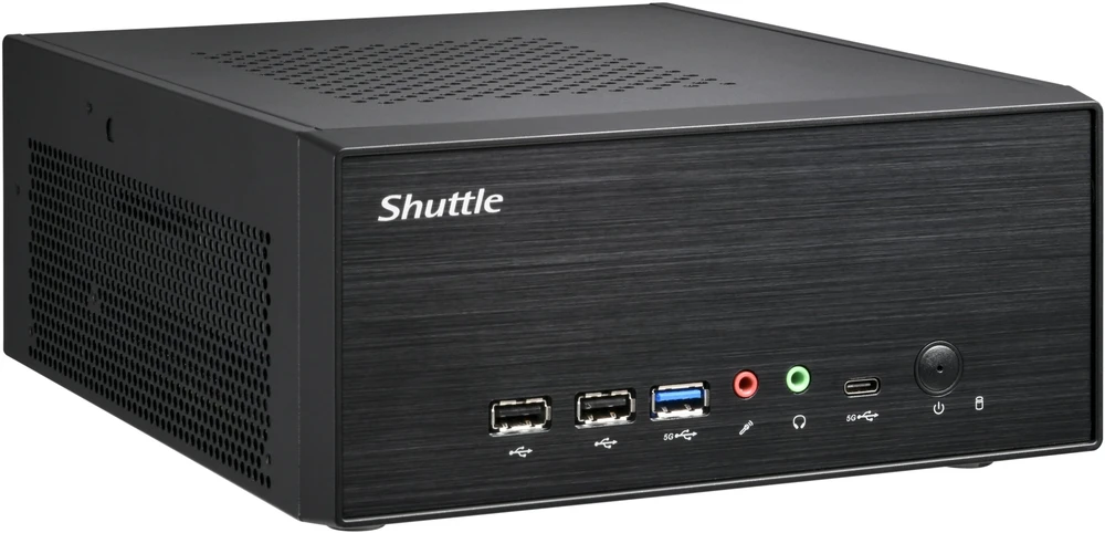 Kompiuteris Shuttle SHUTTLE Barebone XPC slim XB860G2 LGA1851 2xSODIMM DDR4 3xM.2 2xSATA