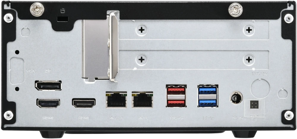 Kompiuteris Shuttle SHUTTLE Barebone XPC slim XB860G2 LGA1851 2xSODIMM DDR4 3xM.2 2xSATA