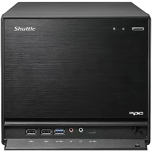Komputer Shuttle XPC cube SB860R8 komputer typu barebone Sześcian Juodas Intel B860 LGA 1851 (Socket V1)