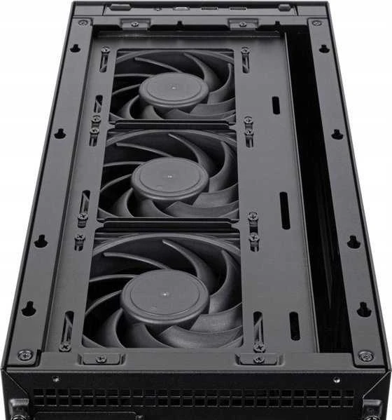 SilverStone SST-SG17B Micro-ATX Mini ITX case - juodas